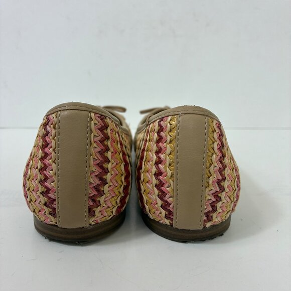 Joie Scarlet Woven Bow Slip-On Sandals Size 6.5 minimalist Boho Coastal - Picture 4 of 10